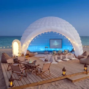 Waterproof Inflatable Pop up Dome Inflatable Led Tent Air Tent Suitable for Outdoor Camping and Roadshow