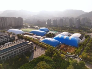 Waterproof Insulated Air Supported Dome for School Sports Gymnasium Venue