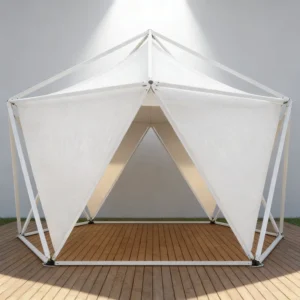 Waterproof Insulated Glamping Restaurant Marquee Tent for Outdoor Hotel Resort Dining Landscape Banquet