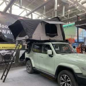 Waterproof Large Space Full Aluminum Shell Car Rooftop Tent for Camping and Outdoor Adventures