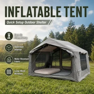 Waterproof Lightweight 2-4 Person Inflatable Air Tent for Picnic