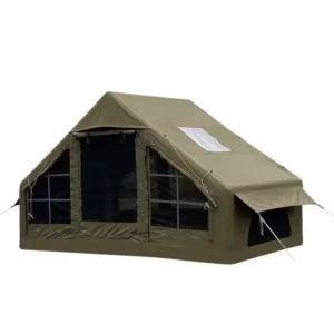 Waterproof One-Bedroom Inflatable Camping Tent, Oxford Fabric, for Year-Round Outdoor Activities