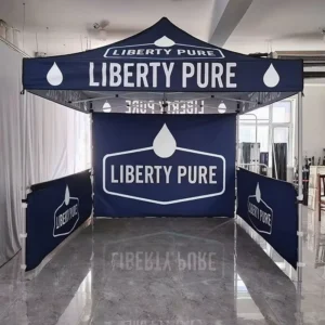 Waterproof Outdoor Advertising Trade Show Tent Weather-Resistant Aluminum Alloy for Promotional Events