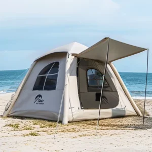 Waterproof Outdoor Air Tent for 3 4 People Inflatable Glamping Tent for Camping