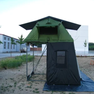 Waterproof Outdoor Camping Awnning for SUV Portable 4WD Canvas Fabric Car Roof Top Tent Aluminum Pole Annex Different Vehicles
