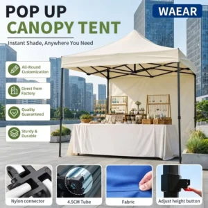 Waterproof Outdoor Custom Branding Canopy Tent