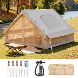 Waterproof Oxford Cloth Portable Inflatable Camping Tent for Outdoor Events Campsites