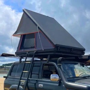 Waterproof Oxford Fabric 4×4 Off road Car Rooftop Tent Foldable Camping for 2 Person Four season Quick Setup Aluminum Alloy