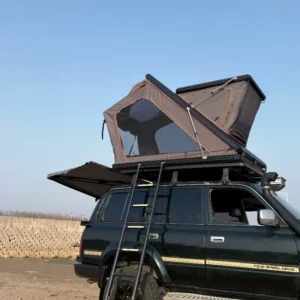 Waterproof Oxford Four-Season Double-Layer Car Rooftop Tent, Aluminum Alloy
