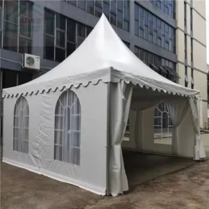 Waterproof PVC 5x5m Aluminum Pagoda Gazebo Tent for Outdoor Events