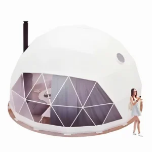 Waterproof PVC Dome Igloo Glamping Tent for Exhibitions and Events Customizable Sizes All-Season