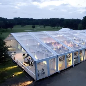 Waterproof PVC Outdoor Transparent Frame Wedding Party Event Marquee Tent Clear Top