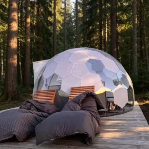 Waterproof Polycarbonate Dome Tent 4 Season Glamping Bubble Igloo