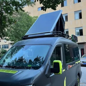 Waterproof Quick Setup Rooftop Camping Tent Large Space Light Aluminium Weight Hard Roof Top Tent for 4X4 Car