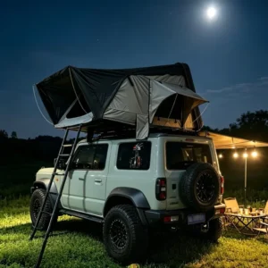 Waterproof Quick Setup Rooftop Camping Tent Large Space Light Weight Hard Roof Top Tent for Car