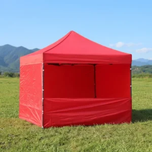 Waterproof Steel Frame Single Layer PVC Fabric 3×3 10ft Folding Pop Tent for Outdoor Events and Trade Shows
