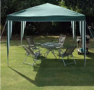 Waterproof Steel Pop Up Canopy Tent 10x10ft Portable Folding Gazebo Garden Pavilion Sandbags Outdoor Camping Picnic