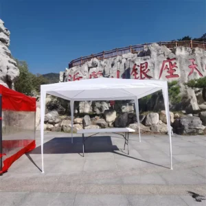 Waterproof Steel Pop up Canopy Tent 10x10ft Portable Folding Gazebo Garden Pavilion Sandbags Outdoor Party Camping Picnic