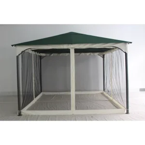 Waterproof Sun-Protected Outdoor Gazebo Canvas Canopy Replacement Cover Steel Plastic Parties Pergola Arch Arbour Coated