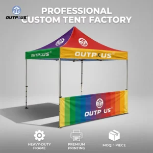 Waterproof Tent 10×10 10×15 10×20 Gazebo 3x3m Pop Canopy 10×10 Folding Trade Show Tent for Outdoor Business Use