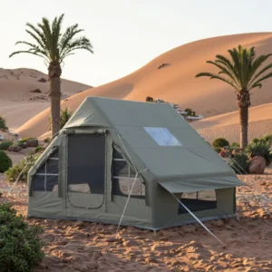Waterproof Thickened Oxford Poly cotton Fabric Outdoor Camping Inflatable Tent