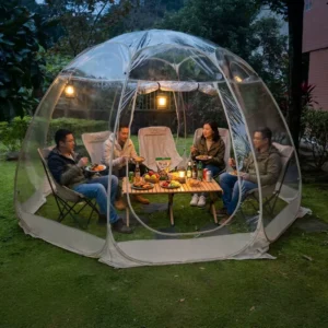 Waterproof Transparent PVC Bubble Tent Instant Pop up Clear Star View Dome Shelter for Outdoor
