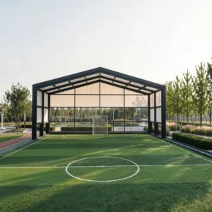 Waterproof UV-Resistant Heavy-Duty Aluminum Retractable Sports Canopy Tent for Outdoor Events