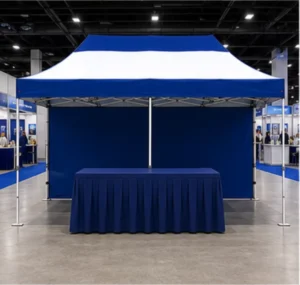 Waterproof UV Resistant Trade Show Tent 10×20 Custom Logo Heavy Duty Aluminum Frame Outdoor Exhibition Event Pop up Canopy Tent