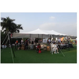Waterproof White Trade Show Marquee Tents outdoor Stretch Tents for Family Party