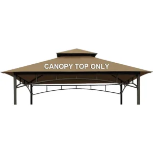 Waterproof and Sun Protection Outdoor Gazebo Easily Assembled Patio Canopy for BBQ Backyard