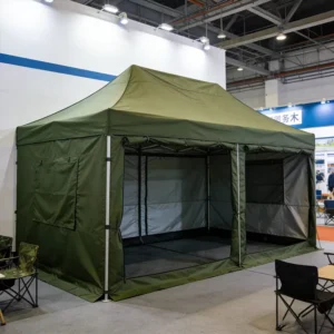 Waterproof and Windproof Pop Up Trade Show Tent 3*6 Folding Canopy Tent for Easy Setup at Markets and Corporate Events