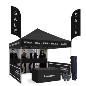 Waterproof with Custom Logo Print Aluminum Frame Outdoor Event Trade Show Festival Advertising Promotional Canopy Tent