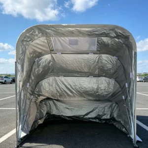 Weather Retractable Carport Folding Car Garage Tent Heavy Duty Sun Protection Windproof Mobile Outside Car Cover Canopy Shelter