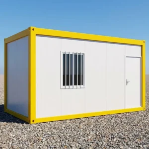 Weatherproof Assembled Container Shelter for Road Project Camp Worker Accommodation
