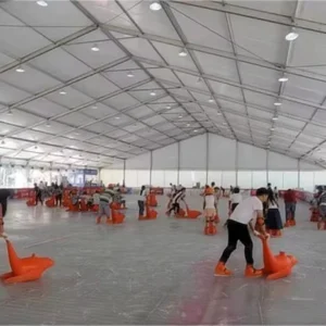 Weatherproof Ice Rink Hall Tent for Seasonal Skating and Ice Hockey Events