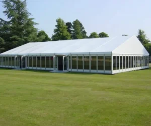 Wedding Dome Tent 15x40m Large Heavy Duty Event Tent Outdoor Marquee Aluminum Party Tent