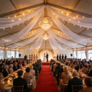 Wedding Marquee Tent Aluminum Frame Outdoor Reception Party Event Tent