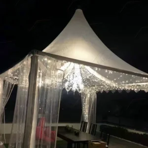 Wedding Party Tent 3m 4m 5m Pagoda Gazebo Festival PVC Four-season Aluminum Alloy Frame Waterproof Windproof UV