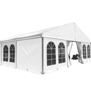 White Aluminum Frame Windproof Industrial Outdoor Marquee Tent for Churches Resorts Weddings and Events 5m 7m 8m