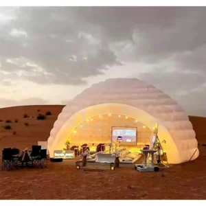 White Inflatable Tent Outdoor Tent White Party Play Tent