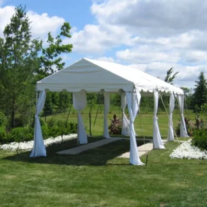 White Outdoor Canopy Garden Tent Party Event Wedding Tents 10 ft X 30 ft (3 m X 9 M)