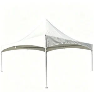 White Outdoor Event Canopy Tent Complete with Side Panels