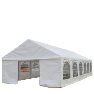 White Outdoor Party Tent 20 x 40 Wedding Event Party Tent