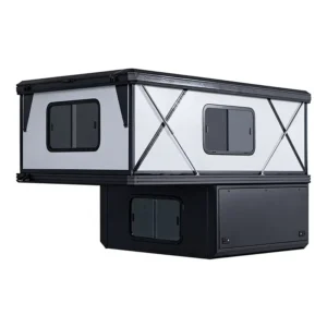 Widened Base Version Hard Shell Rooftop Tent Suitable for Pickup Truck Model Factory Direct Sales
