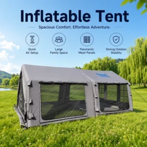 Windproof Four Seasons Outdoor Camping Inflatable Air Tent House