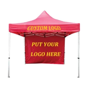 Windproof Outdoor Exhibition Trade Show Tent Top Sunshade Rainproof Custom Logo