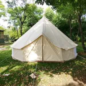 Windproof Outdoor Pyramid Camping Tent Waterproof >3000mm 5 6 Person Family Use Pyramid Tent