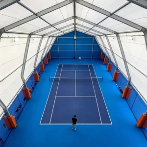 Windproof Snowproof Sports Tent Aluminum Frame PVC Fabric 99% Space