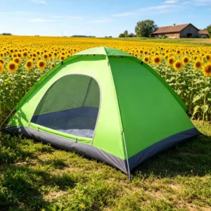 Windproof Sunproof Breathable Camping Outdoor Tents for Family Group Picnic Tours and Remote Wilderness Camping Stays