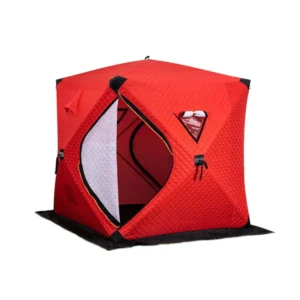 Winter 3-4 Person Camping Equipment Portable Ice Shelter Pop-up Insulated Ice Fishing Tent